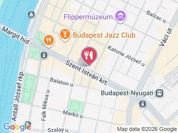 Billy's Pub - Szent István krt. Budapest a térképen
