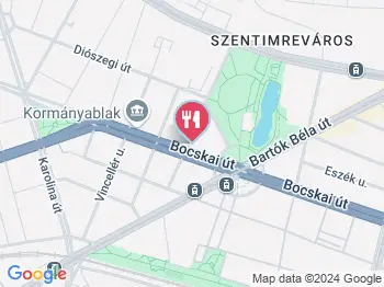 Bisztró33 Budapest a térképen