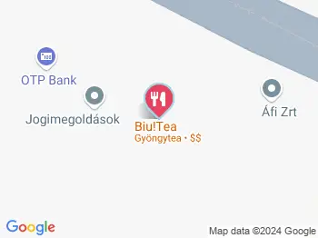 BiuTea Budapest Budapest a térképen