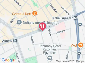 Black Cab Burger - Rákóczi út Budapest a térképen