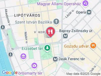 Blue Agori - Greek Street Food Bar - Hercegprímás utca Budapest a térképen