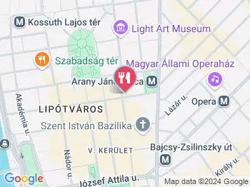 Blueberry Brunch Budapest a térképen