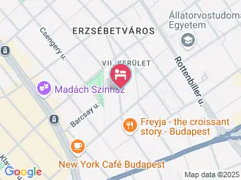 Bo33 Hotel Family & Suites Budapest a térképen