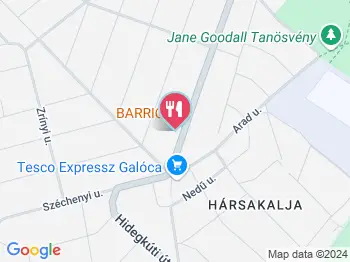 Boathouse Budapest a térképen