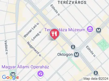 Bob's Kitchen Budapest a térképen