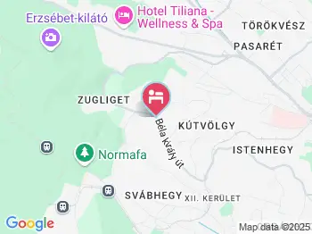 Bobbio Hotel Budapest a térképen