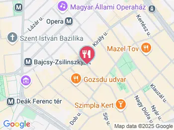 Bobek Cafe Budapest a térképen