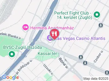 Bocanova Olasz Étterem Budapest a térképen