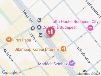 Bock Bisztró Pest Budapest a térképen