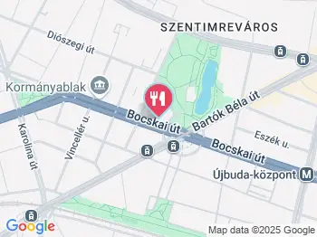 Bocskai Cukrászda - Bocskai út Budapest a térképen