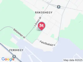 Bocskai Panzió Budapest a térképen