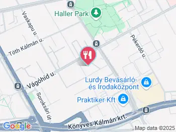 Bodega Konyha - Vágóhíd Budapest a térképen