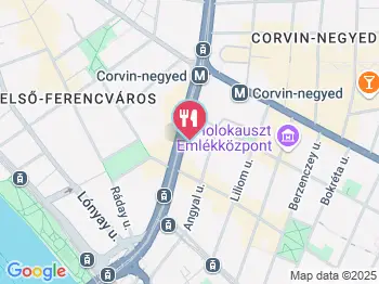 Bödön Étkezde Körút Budapest a térképen