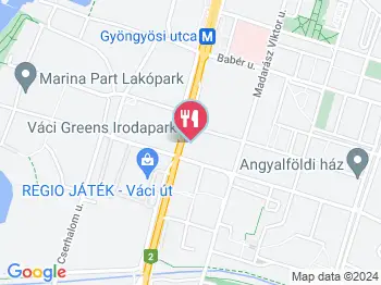 Bogazici Étterem Budapest a térképen