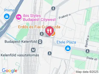 Bohém Söröző Budapest a térképen