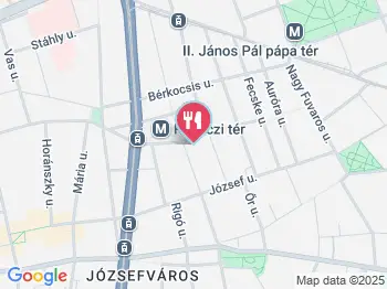 Bohemia Söröző Budapest a térképen