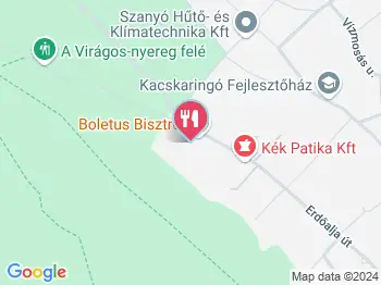 Boletus Bisztró Budapest a térképen