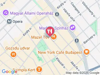 Bollywood Indiai Gyorsétterem Budapest a térképen