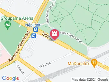 Bolyai János Katonai Műszaki Főiskola - Bolyai Emlékszoba Budapest a térképen