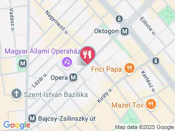 Bombay Curry Bar - Andrássy út Budapest a térképen