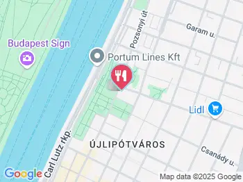 Bomboloni Budapest a térképen