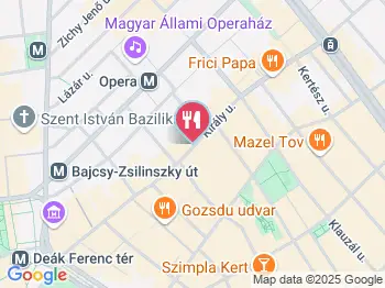 Bonbonier Budapest a térképen