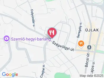 Bonita Bisztró Szépvölgyi Budapest a térképen