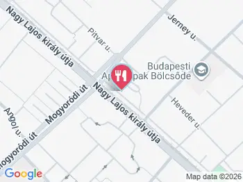 Bonita Bisztró Zugló Budapest a térképen