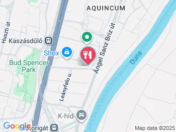 Bonyai Étterem Budapest a térképen