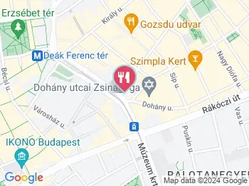 Book Café - Károly körút Budapest a térképen