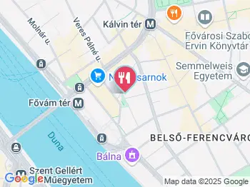 Borbíróság Budapest a térképen