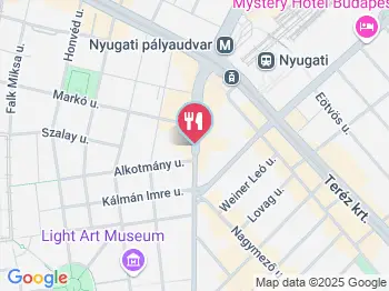 BORdizsár Budapest a térképen