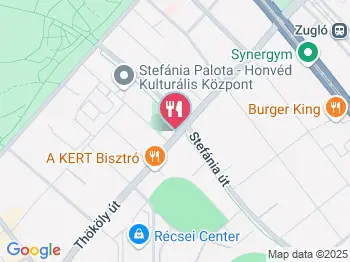 Boróka Fagyizó - Thököly út Budapest a térképen