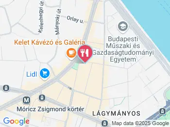 Borpatika Budapest a térképen