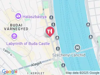 Bottega del Vino Budapest a térképen