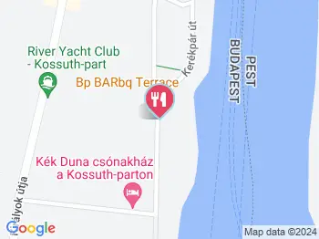 Bp BARbq Terrace Budapest a térképen