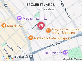 Brácsa Bistro & Brunch Budapest a térképen