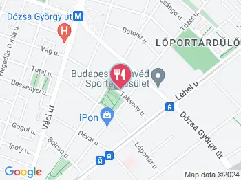 Bringiton Coffee & Bikes Budapest a térképen