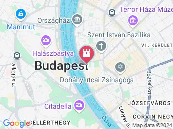 Brisign Studió Budapest a térképen