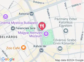 Bródy Italintézet Budapest a térképen