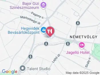 Bruno & Bruno Vendéglő Budapest a térképen