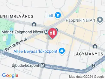 Bubci Café Budapest a térképen