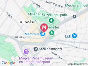 Budai Borvár Budapest a térképen