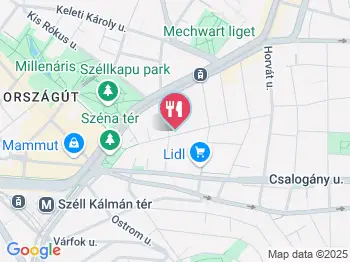 Budai Kettő Kávézó & Pékség Budapest a térképen