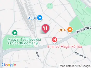 Budai Mandulás Cukrászda Budapest a térképen