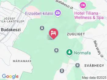 Budai Sport Hotel Budapest a térképen