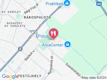 Budapest BBQ Budapest a térképen