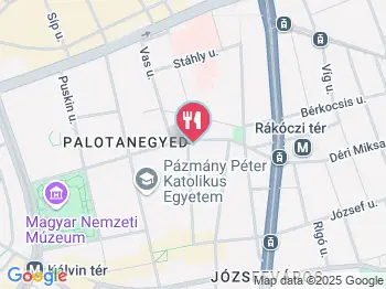 Budapest Cukrászda Budapest a térképen