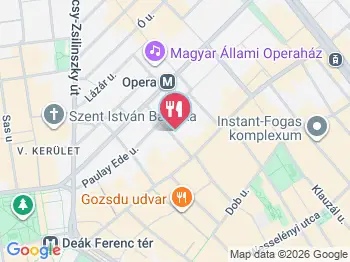 Budapest Distillery - GinBar Budapest a térképen