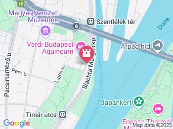 Budapest Galéria Budapest a térképen